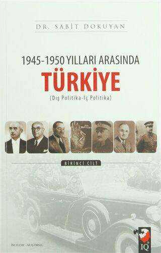 1945-1950 Yılları Arasında Türkiye 2 Cilt Takım