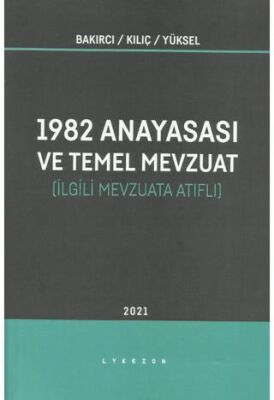1982 Anayasası ve Temel Mevzuat - 1
