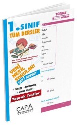 1. Sınıf Tüm Dersler Yaprak Test - Çapa Yayınları