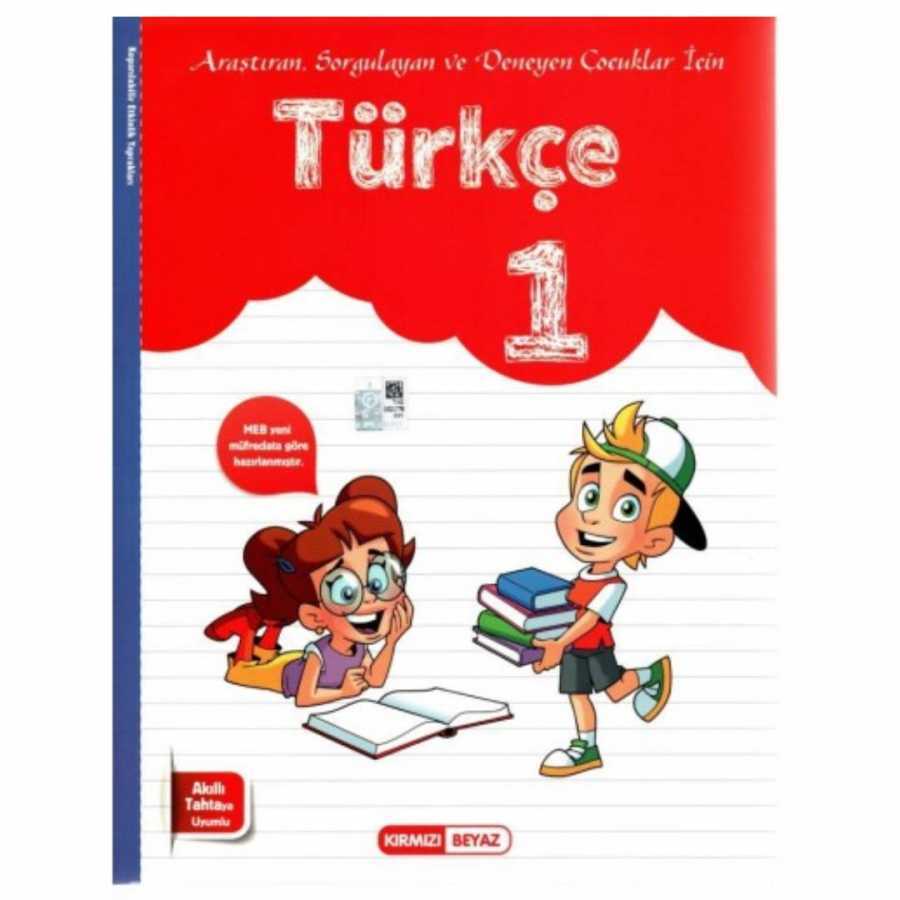 Kırmızı Beyaz Yayınları 1. Sınıf Türkçe Kitabı