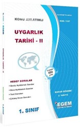 1. Sınıf 2. Yarıyıl Konu Anlatımlı Uygarlık Tarihi 2 - Kod 1167 - Egem Eğitim Yayınları
