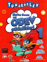 1. Sınıf Tüm Dersler Hafta Sonu Ödev Etkinlikleri - Kırmızı Beyaz Yayınları