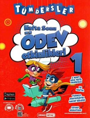 1. Sınıf Tüm Dersler Hafta Sonu Ödev Etkinlikleri - 1