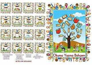 Medyan Yayınları 1. Sınıflar İçin Okuma Yazma Bahçem - Okuma Yazma Seti - Medyan Yayınları