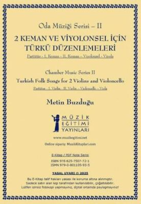 2 Keman ve Viyolonsel için Türkü Düzenlemeleri - 1