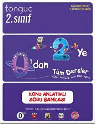 Tonguç Akademi 2. Sınıf 0`dan 2`ye Konu Anlatımlı Soru Bankası - 1