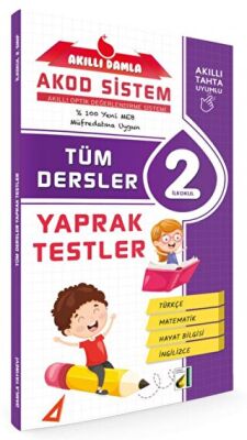 Damla Yayınevi 2. Sınıf Akıllı Damla Tüm Dersler Yaprak Testler - 1