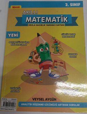 Maxi Yayıncılık 2. Sınıf Akıllı Matematik - 1