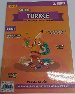 Maxi Yayıncılık 2. Sınıf Akıllı Türkçe - 1