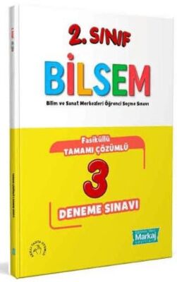 2. Sınıf Bilsem Çözümlü 3 Fasikül Deneme Sınavı - 1
