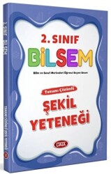 Data Yayınları 2. Sınıf Bilsem Tamamı Çözümlü Şekil Yeteneği - Data Yayınları
