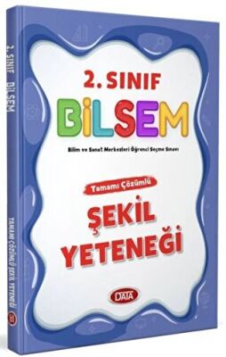 Data Yayınları 2. Sınıf Bilsem Tamamı Çözümlü Şekil Yeteneği - 1