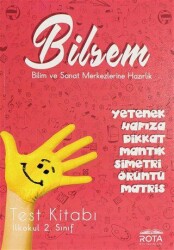 RTY Rota Yayınları - Ara Sınıf 2. Sınıf Bilsem Test Kitabı - RTY Rota Yayınları - Ara Sınıf