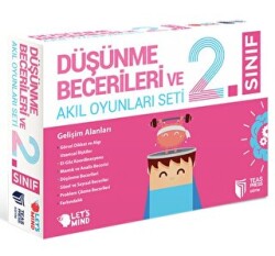 Teas Press 2. Sınıf Düşünme Becerileri ve Akıl Oyunları Set - Teas Press