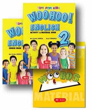 Kırmızı Beyaz Yayınları 2. Sınıf English Woo Hoo Course Book