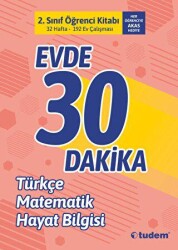 Tudem Yayınları - Bayilik 2. Sınıf Evde 30 Dakika Öğrenci Kitabı - Tudem Yayınları - Bayilik