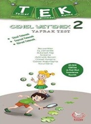 2. Sınıf Genel Yetenek Tek Yaprak Test - Palme Yayınları
