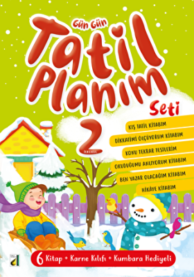 2. Sınıf Gün Gün Tatil Planım Seti - 1