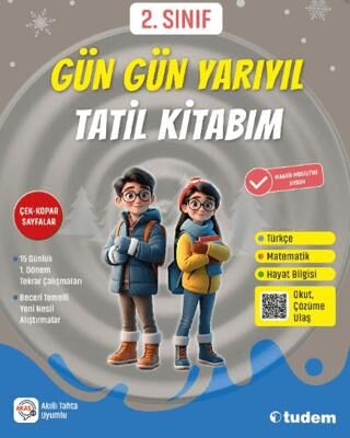 2. Sınıf Gün Gün Yarıyıl Tatil Kitabım - 1