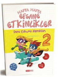 Kırmızı Beyaz Yayınları 2. Sınıf Hafta Hafta Efsane Etkinlikler - Kırmızı Beyaz Yayınları