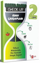 Artı Eğitim Yayınları 2. Sınıf Hafta Sonu Check Up Ödev Çarşafları - Artı Eğitim Yayınları