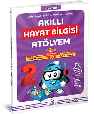 2. Sınıf Hayatimo Akıllı Hayat Bilgisi Atölyem kapağı