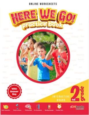 ONburda Yayınları 2. Sınıf Here We Go Practice Book - 1
