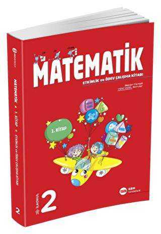 SBM Yayıncılık 2. Sınıf Matematik Etkinlik ve Ödev Çalışma Kitabı 1. Kitap