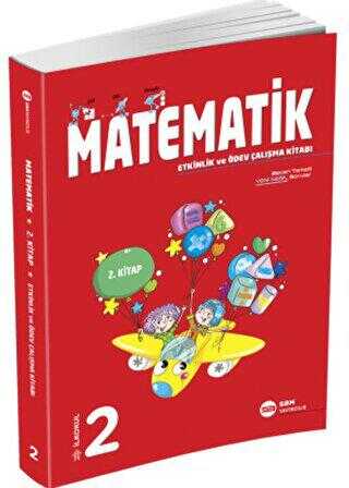 SBM Yayıncılık 2. Sınıf Matematik Etkinlik ve Ödev Çalışma Kitabı 2. Kitap