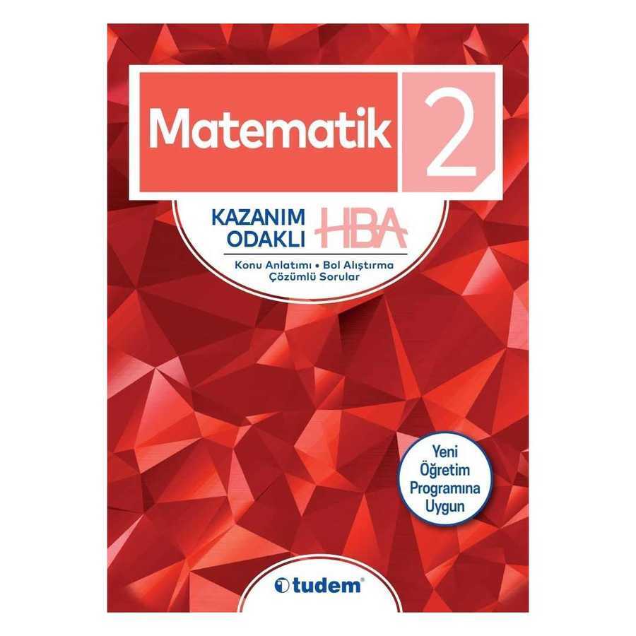 2. Sınıf Matematik Kazanım Odaklı HBA Tudem Yayınları