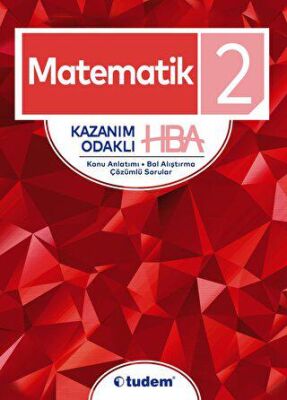 Tudem Yayınları - Bayilik 2. Sınıf Matematik Kazanım Odaklı HBA - 1