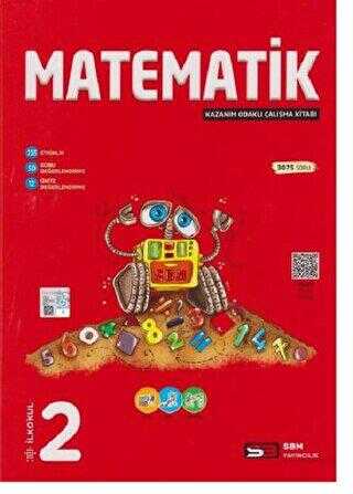 SBM Yayıncılık 2. Sınıf Matematik Kazanım Odaklı Çalışma Kitabı