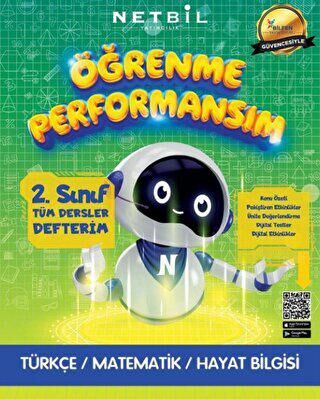 Netbil Yayıncılık 2. Sınıf Öğrenme Performansım Tüm Dersler Defterim - 1