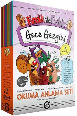 Arı Yayıncılık 2. Sınıf Okuma Anlama Seti Fındık İle Fıstık - Arı Yayıncılık