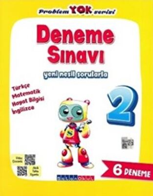 Salan Yayınları 2. Sınıf Problem Yok Serisi Deneme Sınavı - 1