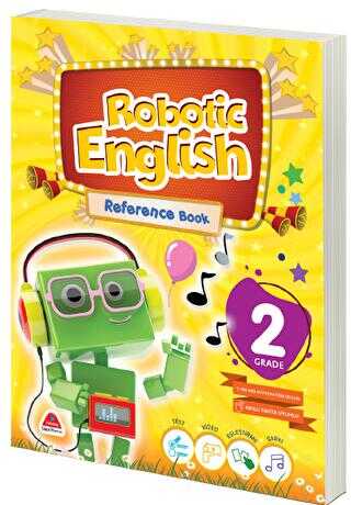 Damla Yayınevi - Bayilik Robotic English Reference Book - 2. Grade