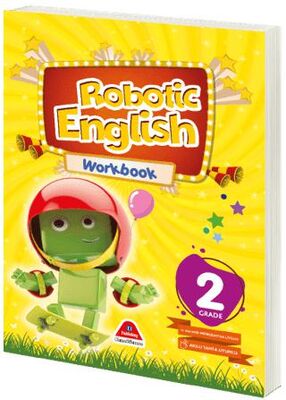 Damla Yayınevi - Bayilik Robotic English Workbook - 2. Grade