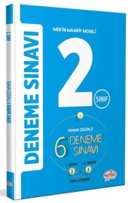 2. Sınıf Tamamı Çözümlü 3 + 3 Deneme Sınavı - 1