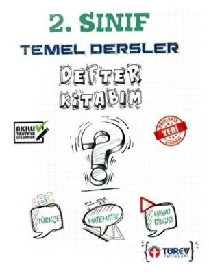Türev Yayınları 2. Sınıf Temel Dersler Defteri - 1