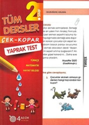 2. Sınıf Tüm Dersler Çek-Kopar Yaprak Test - 4 Adım Yayınları