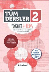 Tudem Yayınları - Bayilik 2. Sınıf Tüm Dersler Kazanım Odaklı HBA - Tudem Yayınları - Bayilik