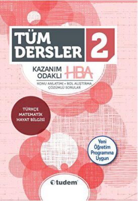 Tudem Yayınları - Bayilik 2. Sınıf Tüm Dersler Kazanım Odaklı HBA - 1