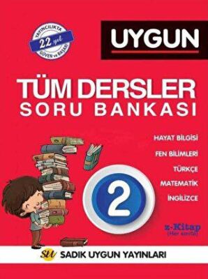 Sadık Uygun Yayınları 2. Sınıf Tüm Dersler Soru Bankası - 1