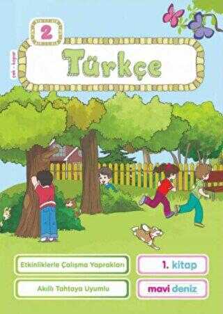 Mavi Deniz Yayınları 2. Sınıf Türkçe 1. Kitap