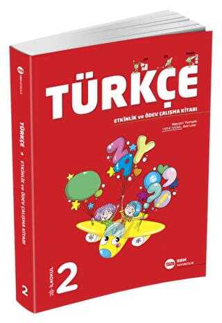 SBM Yayıncılık 2. Sınıf Türkçe Etkinlik ve Ödev Çalışma Kitabı