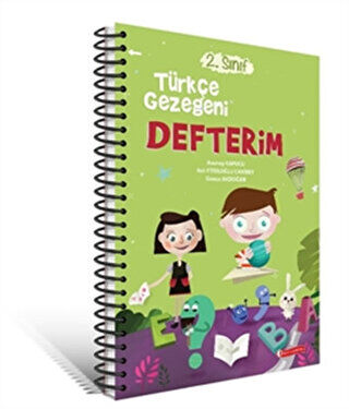 2. Sınıf Türkçe Gezegeni Defterim kapağı