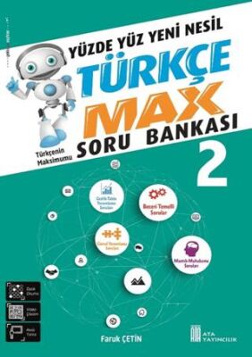 2. Sınıf Türkçe-Max Beceri Temelli Türkçe Soru Bankası - 1