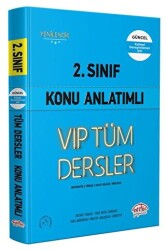 2. Sınıf VIP Tüm Dersler Konu Anlatımlı Mavi Kitap - Editör Yayınevi