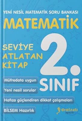 Denizatı Yayıncılık 2. Sınıf Yeni Nesil Matematik Soru Bankası - 1
