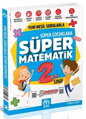 Model Eğitim Yayıncılık 2. Sınıf Yeni Nesil Sorularla Süper Matematik - 1